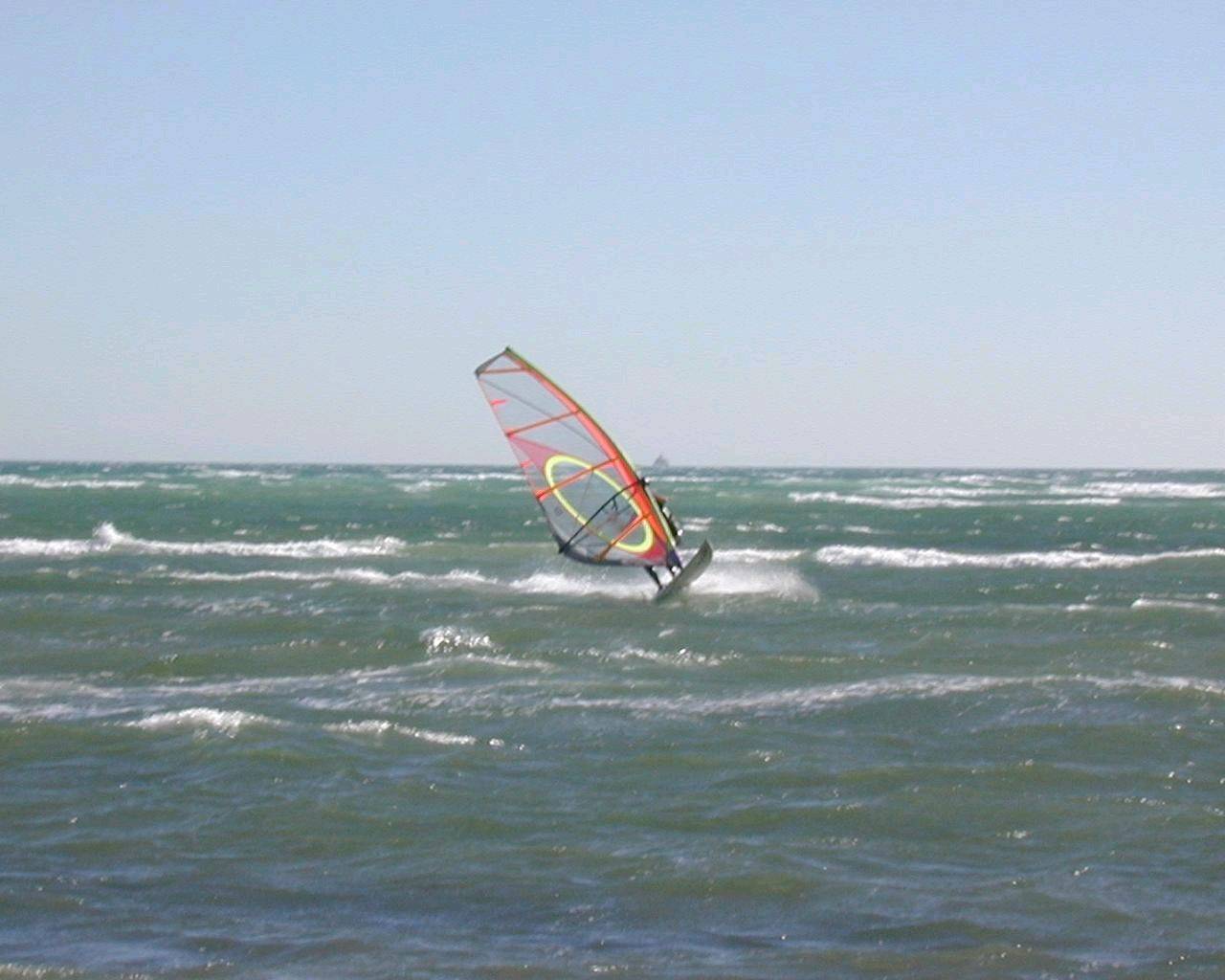 Gybing at Rye
