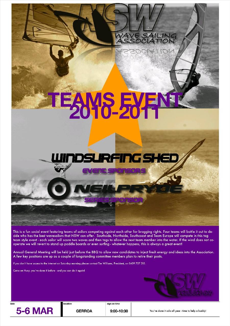 NSW WA Teams Event