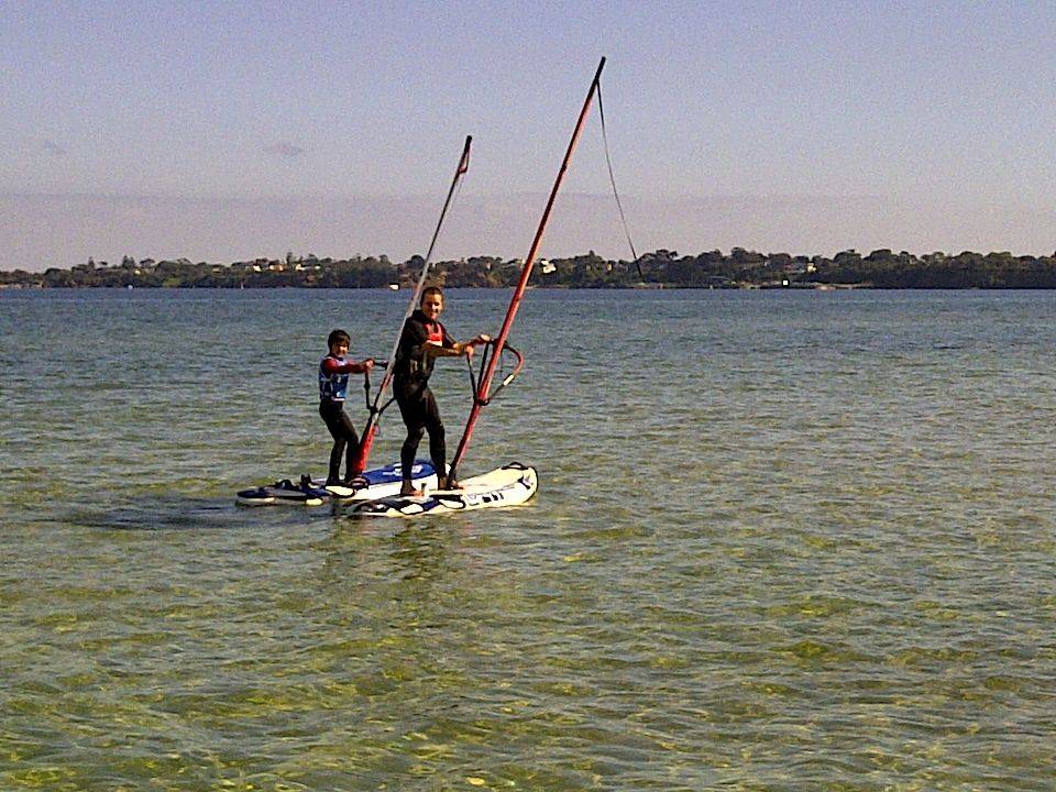 Windsurfing clinic