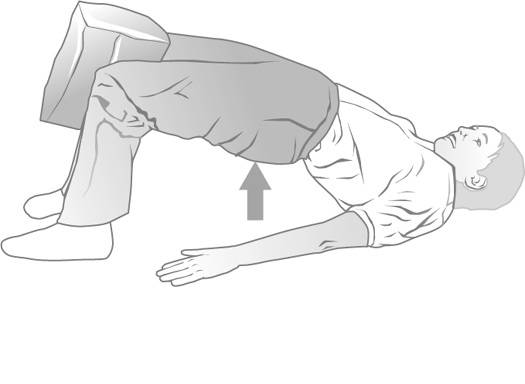 Shoulder Bridge With Pillow