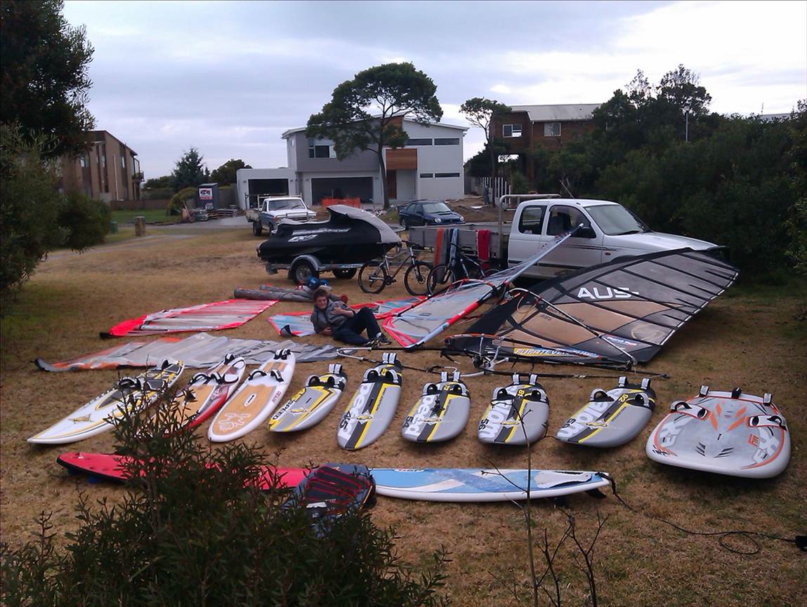Only things missing were the moto's and the wakeboard