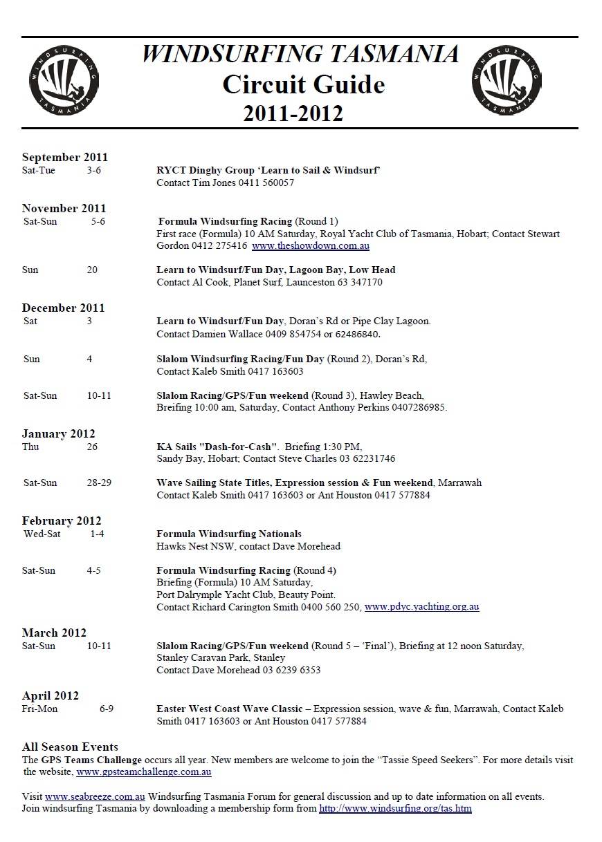 circuit guide 2011-2012