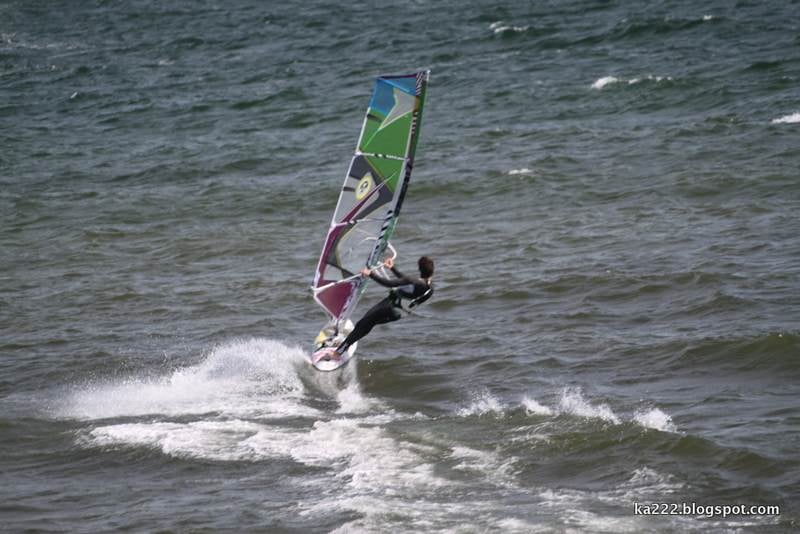 Testing out the 2012 North sails