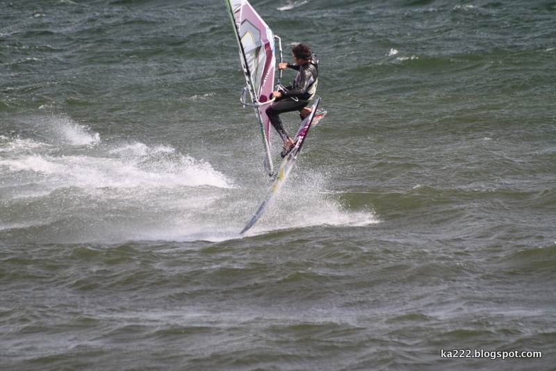 Testing out the 2012 North sails