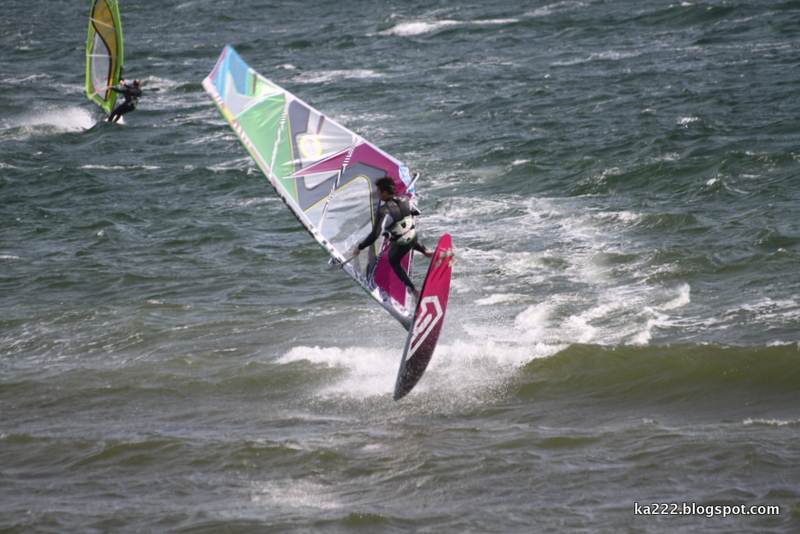 Testing out the 2012 North sails