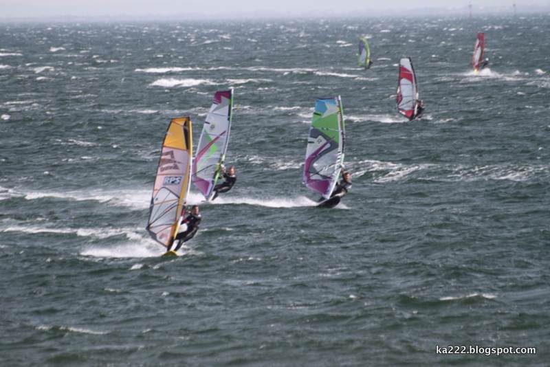 Testing out the 2012 North sails
