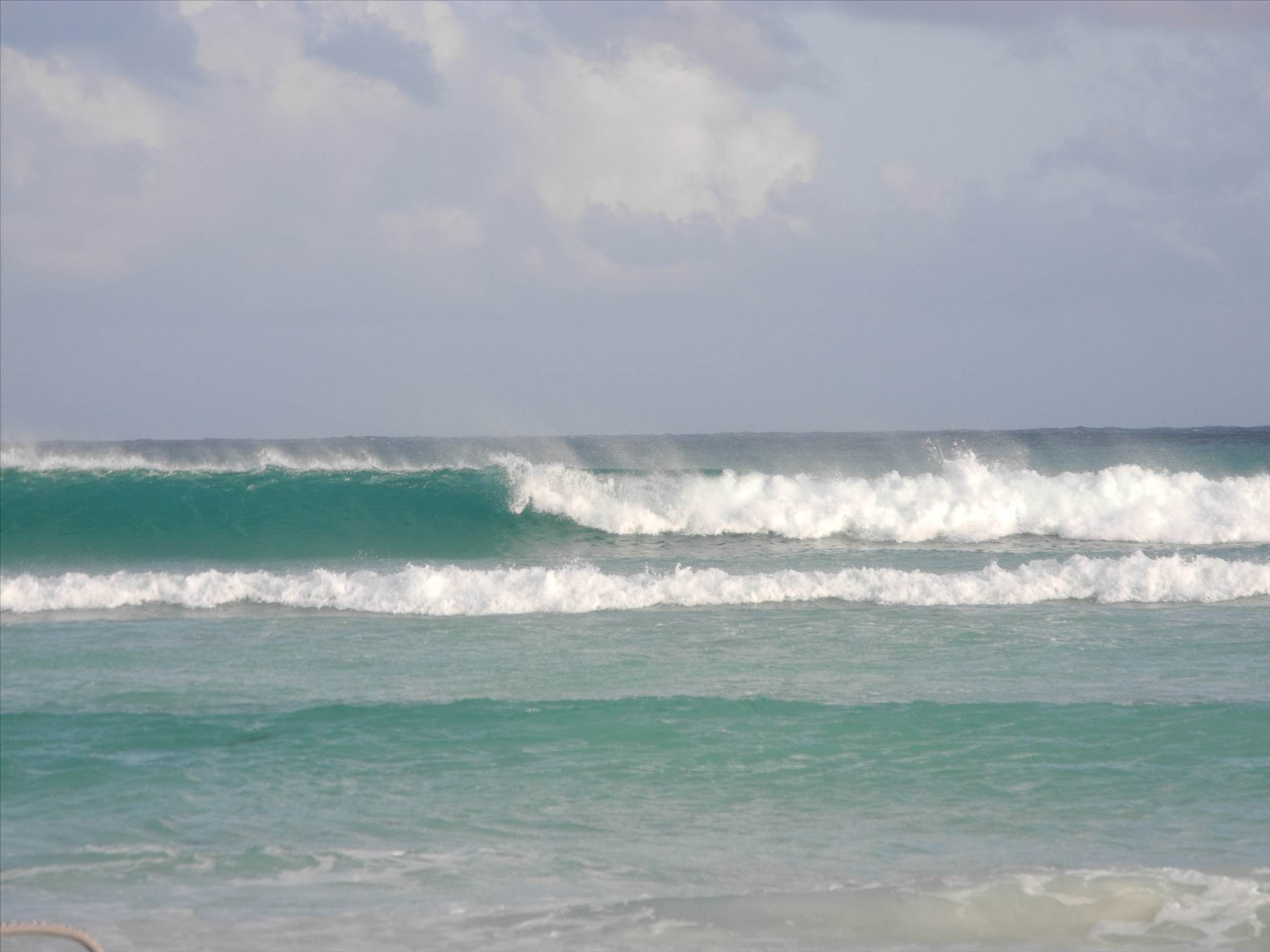 Down the line in a westerly