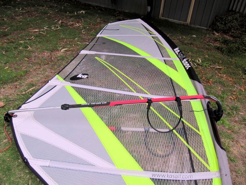 5.3 KA Kaos rigged on K3 Designs Battlestick 430 RDM mast
