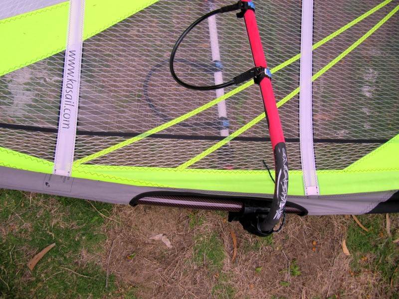 4.7 KA Kaos rigged on K3 Designs Battlestick 400 RDM mast