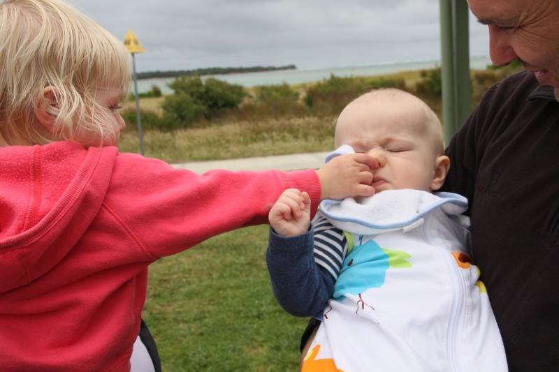 Hey! Pick your own nose!