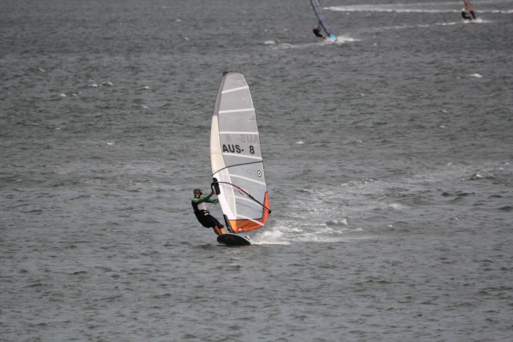 Windsurfing session 7th Jan 2012