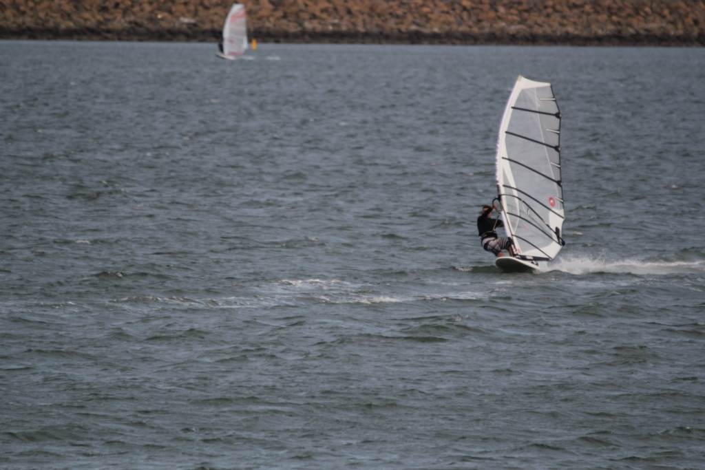 Windsurfing session 7th Jan 2012