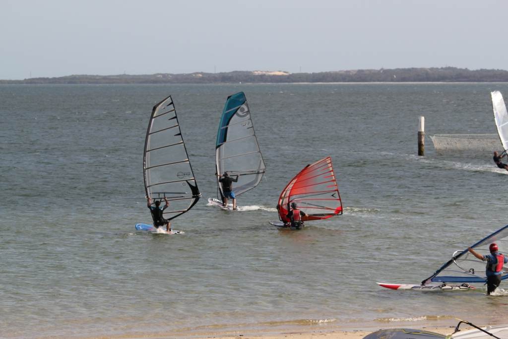 Windsurfing session 7th Jan 2012