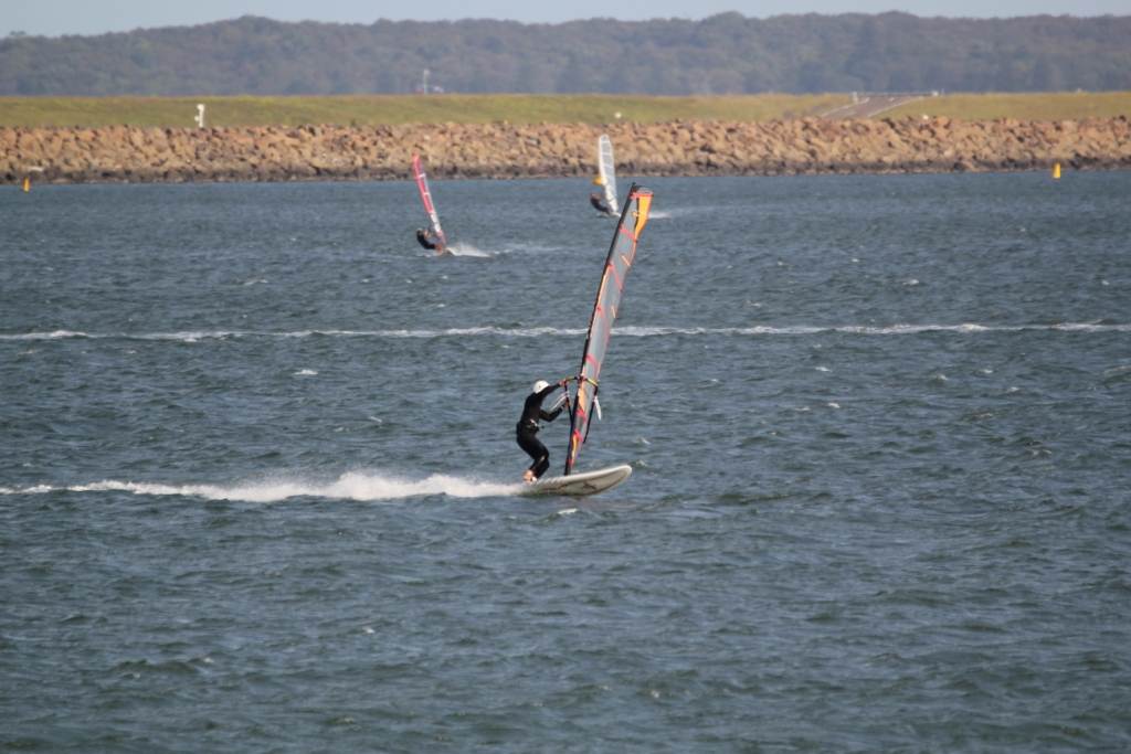 Windsurfing session 7th Jan 2012
