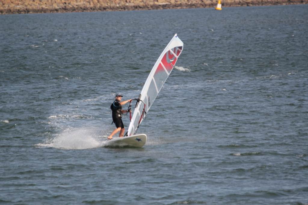 Windsurfing session 7th Jan 2012