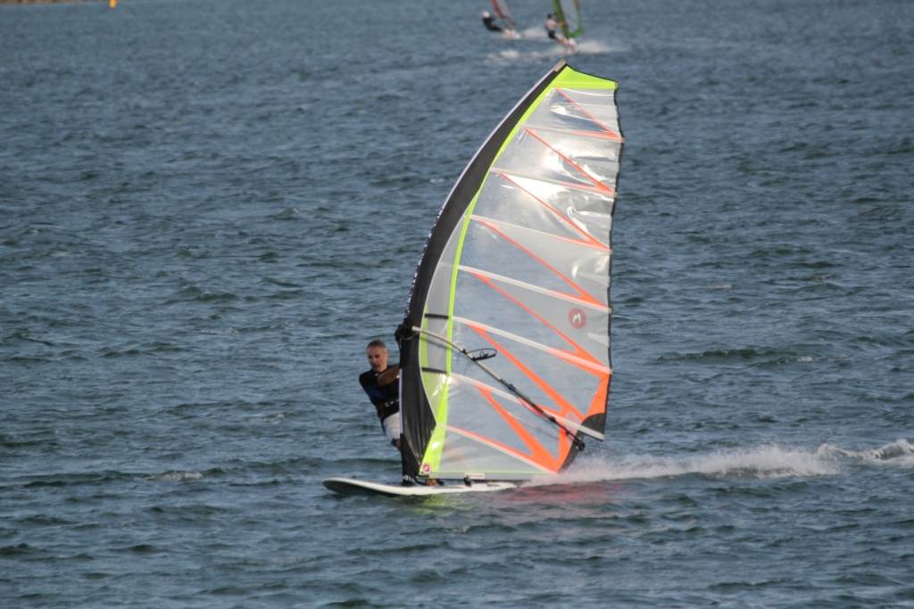 Windsurfing session 7th Jan 2012