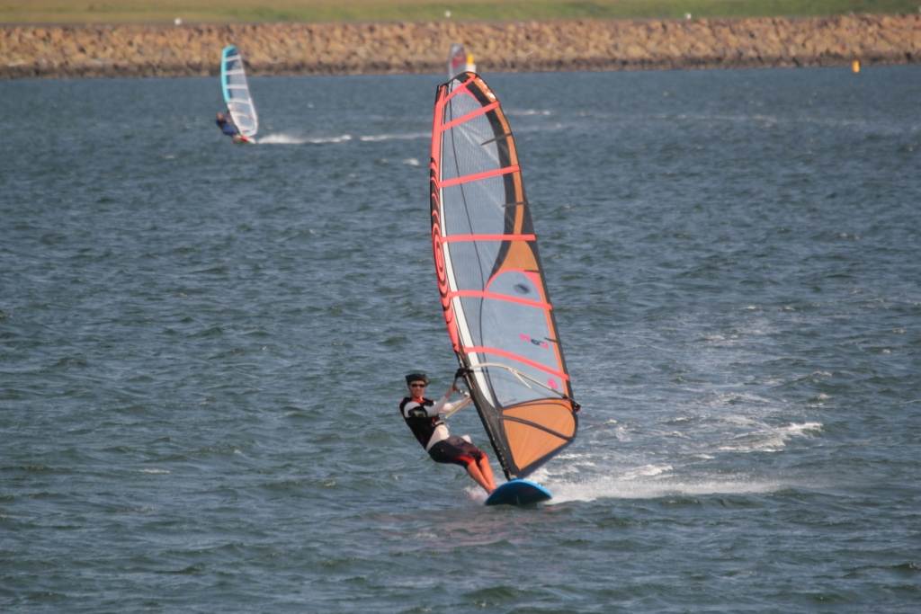 Windsurfing session 7th Jan 2012