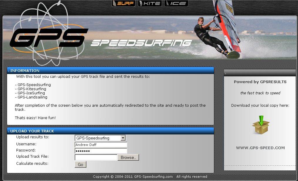 GPS-SS Auto Upload