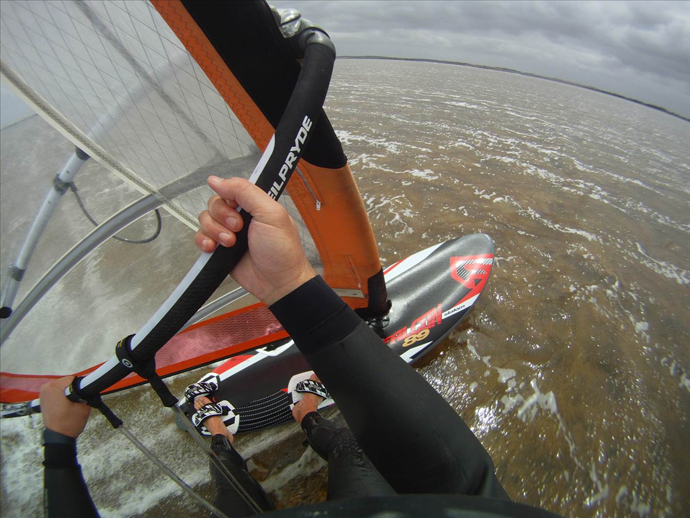 LAKE GEORGE SPEEDSAILING GOPR2584 FALCON DECK