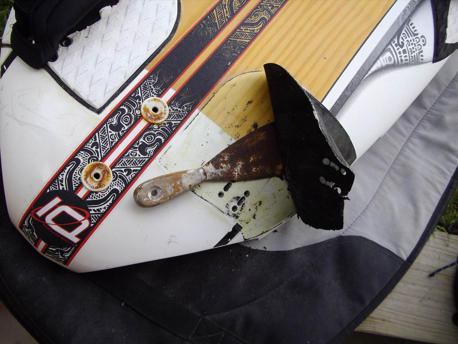 homemade footstraps