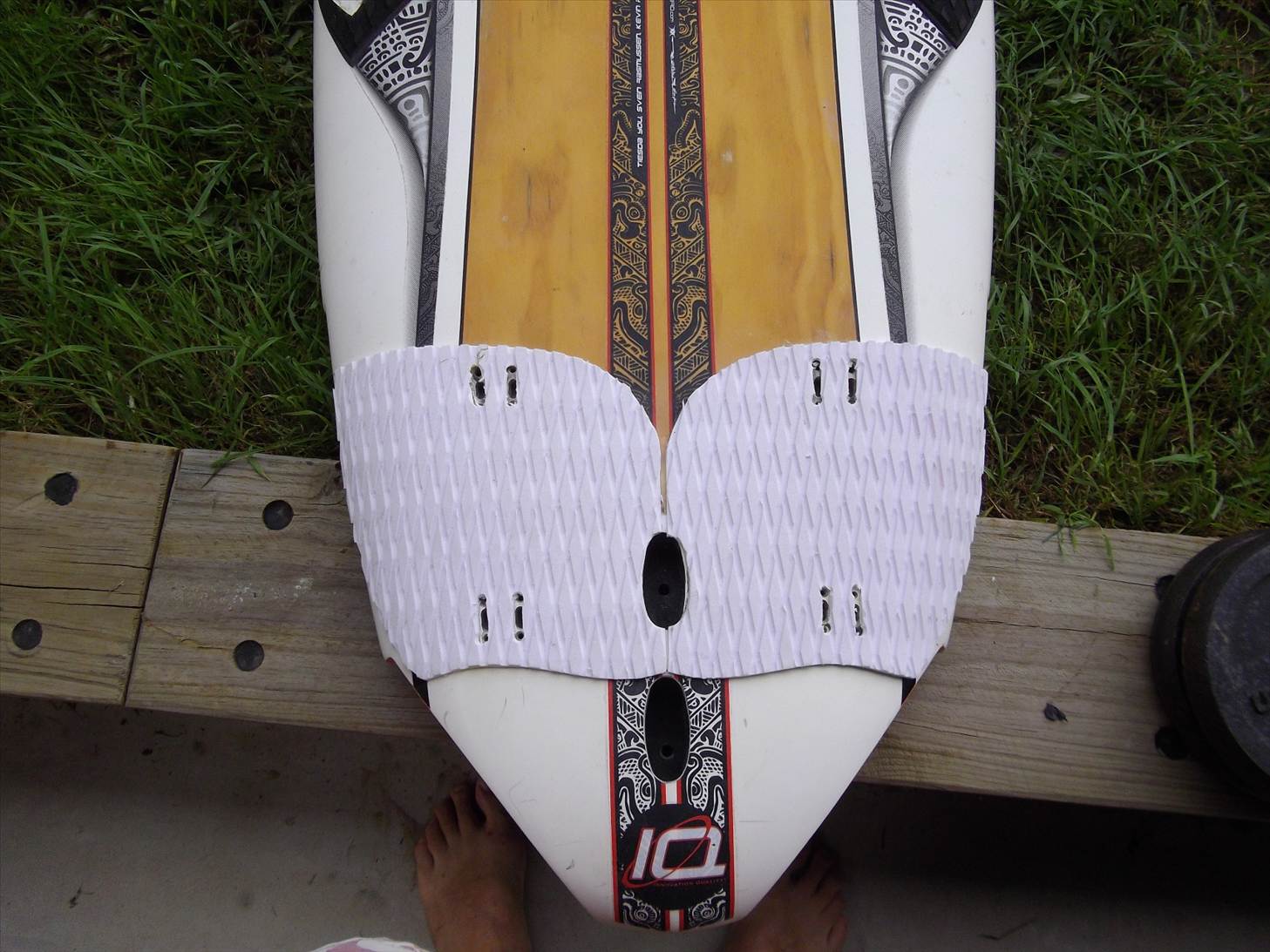 homemade footstraps