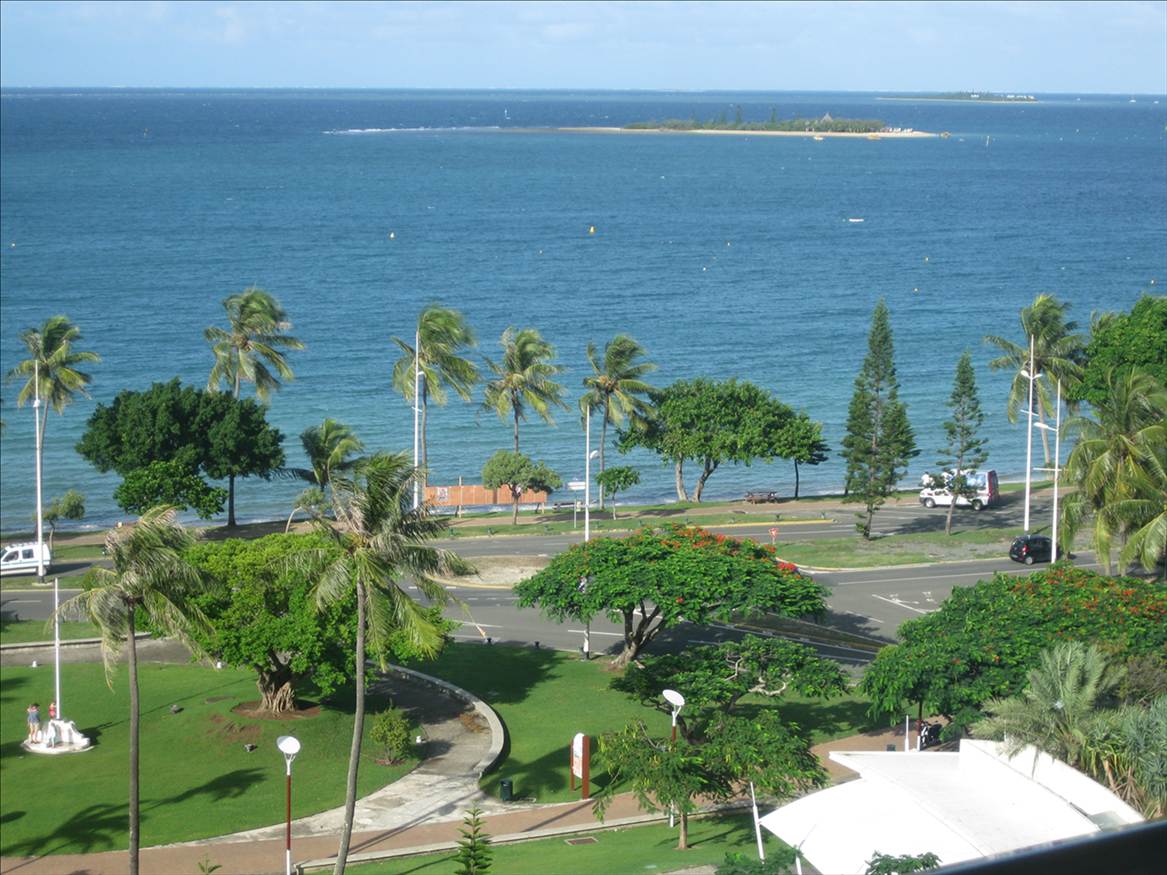Anse vata Noumea - View from balcony