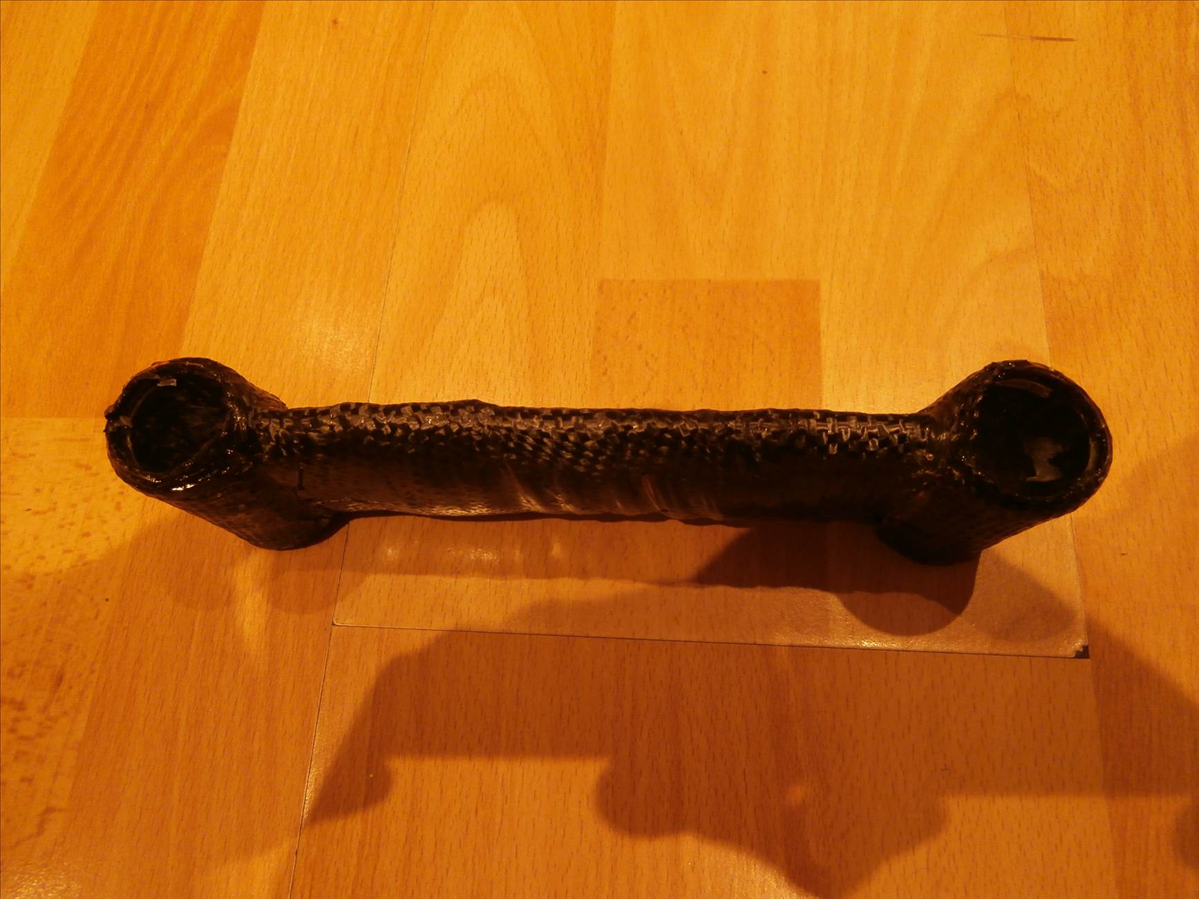 home made carbon wide tail boom