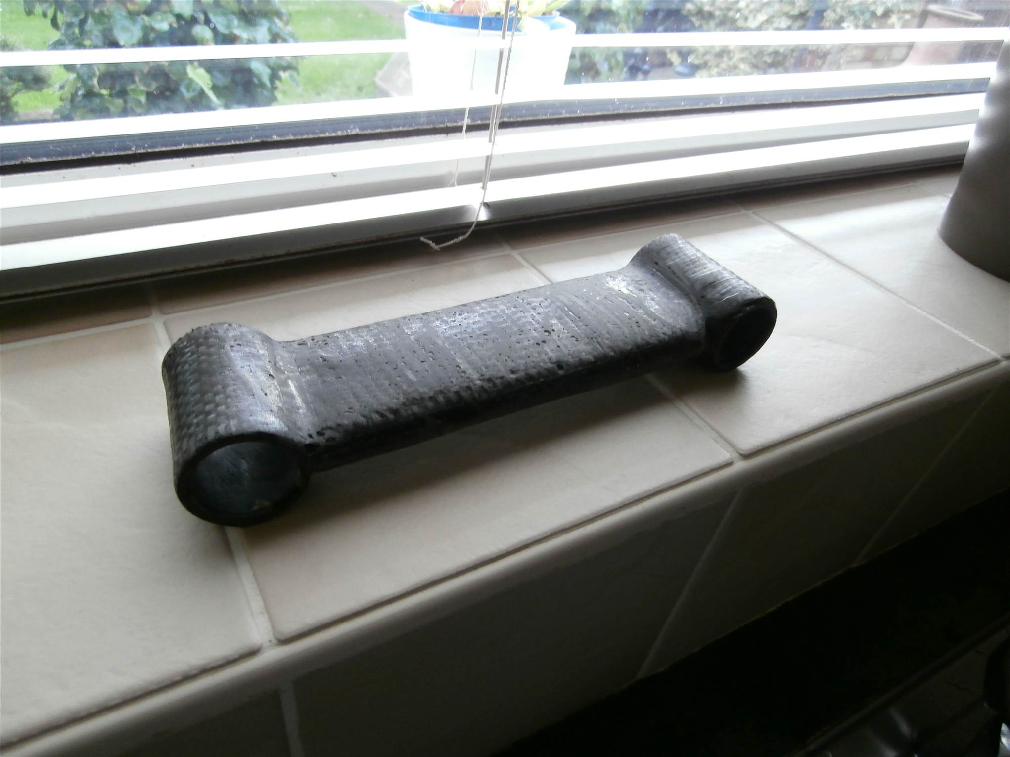 home made carbon wide tail boom