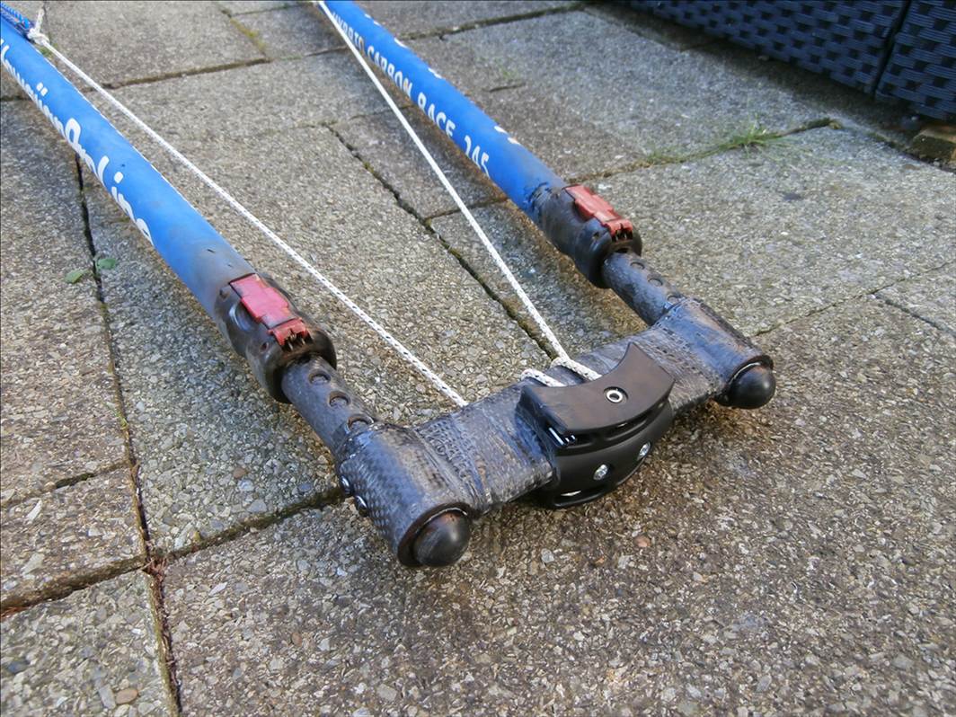 home made carbon wide tail