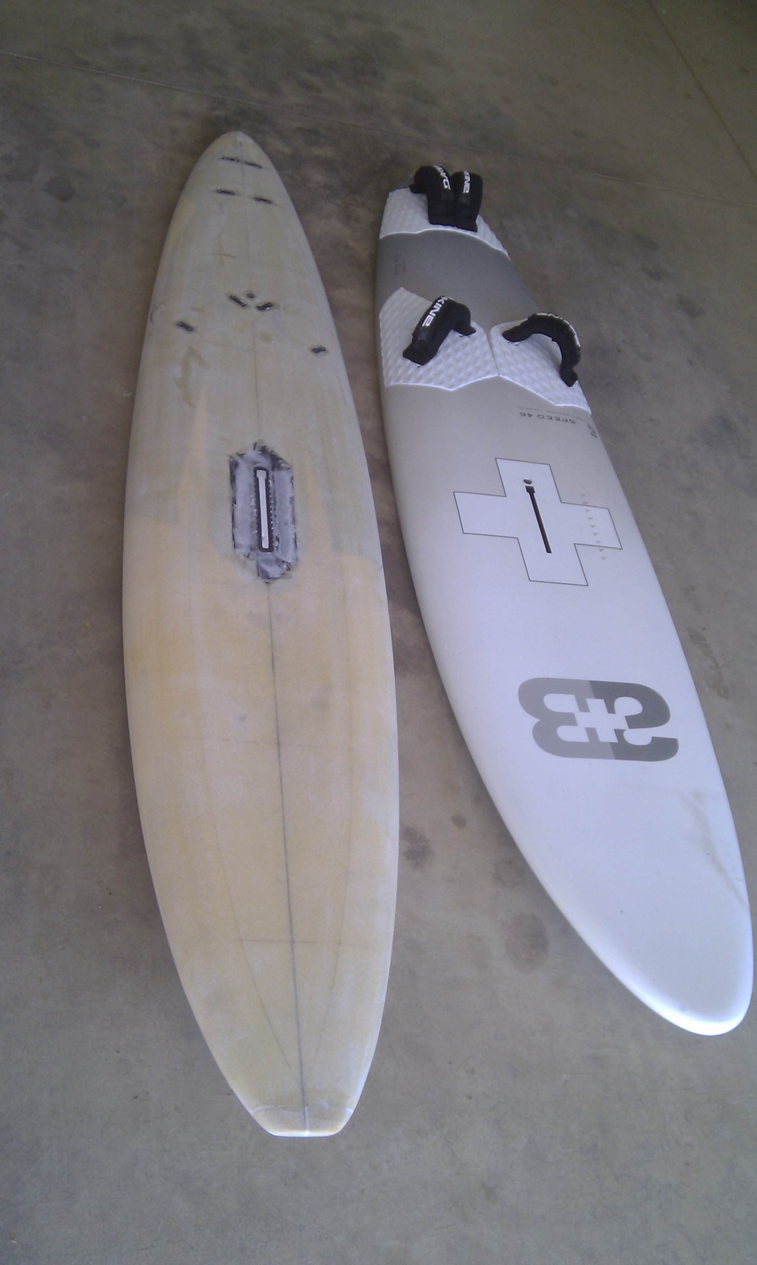 building custom speed board  235l  43W  63ltrs