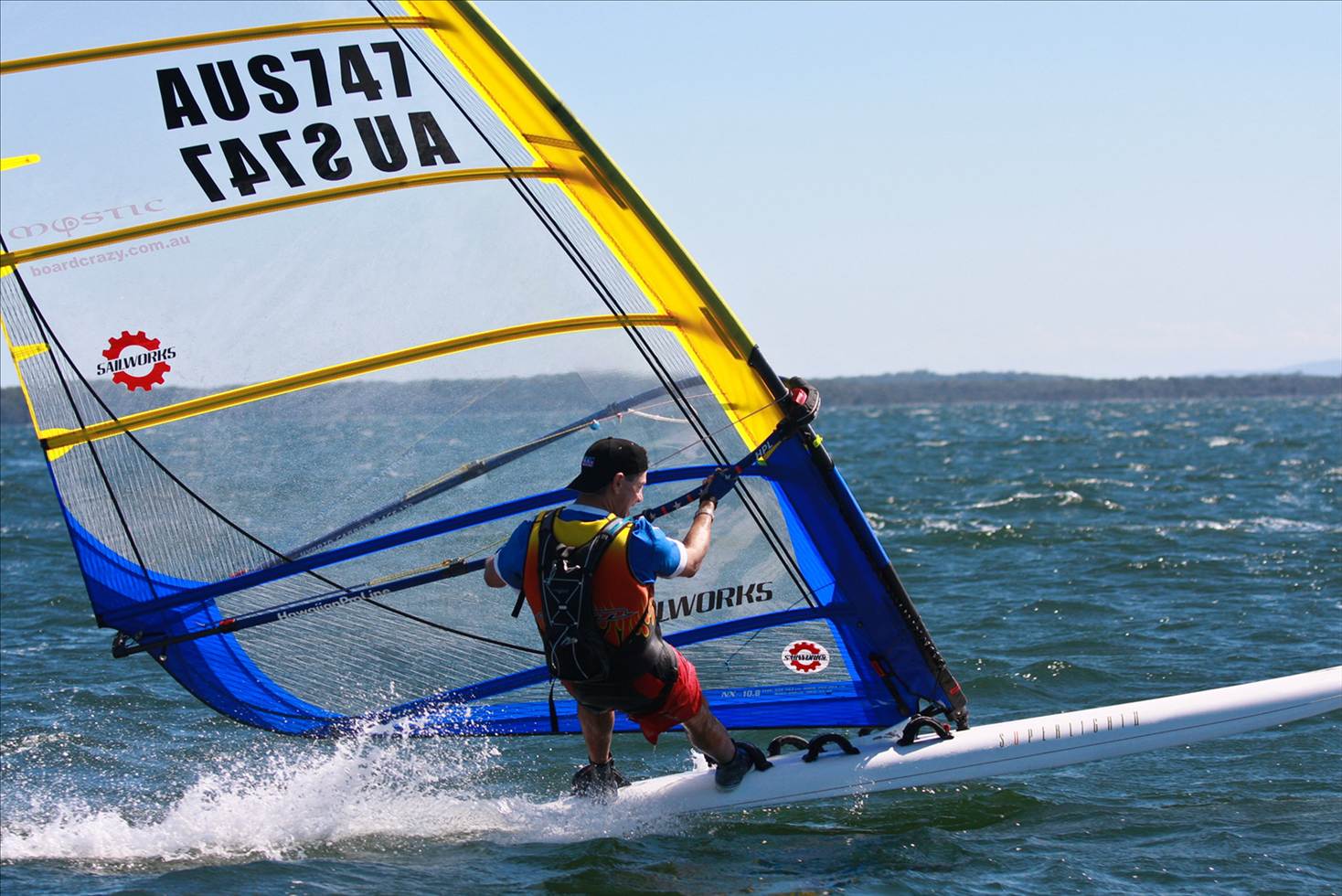 windsurfing