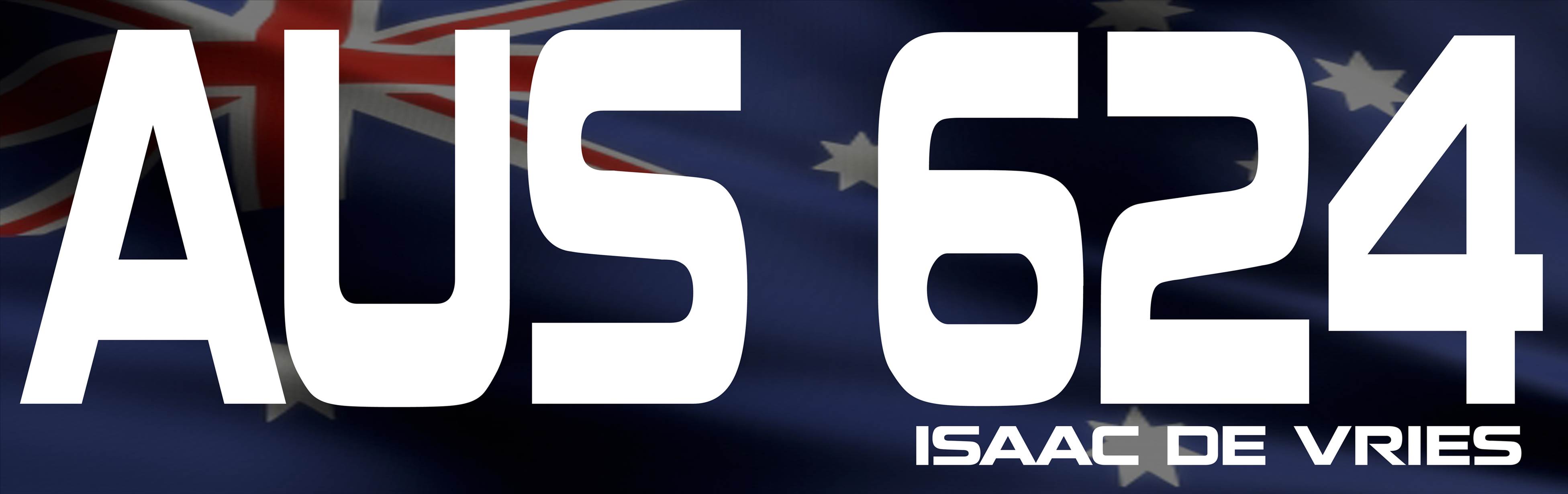 Isaac AUS 624 flag