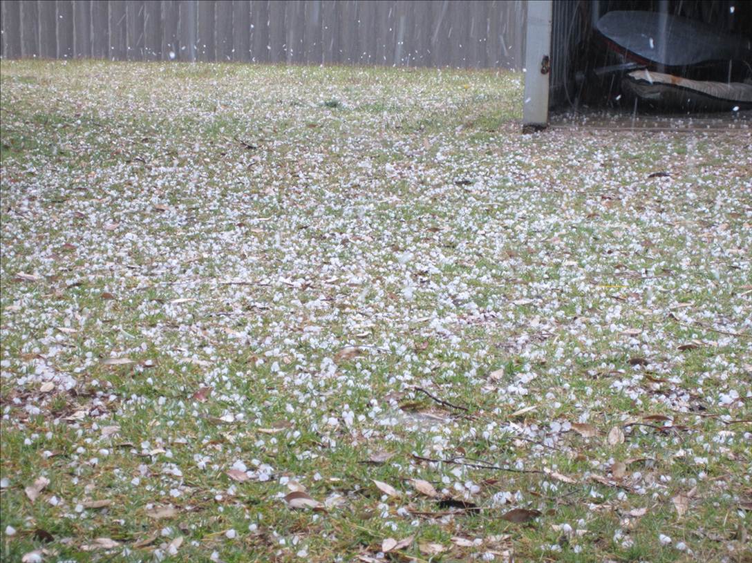 Lancelin Hail storm 2012