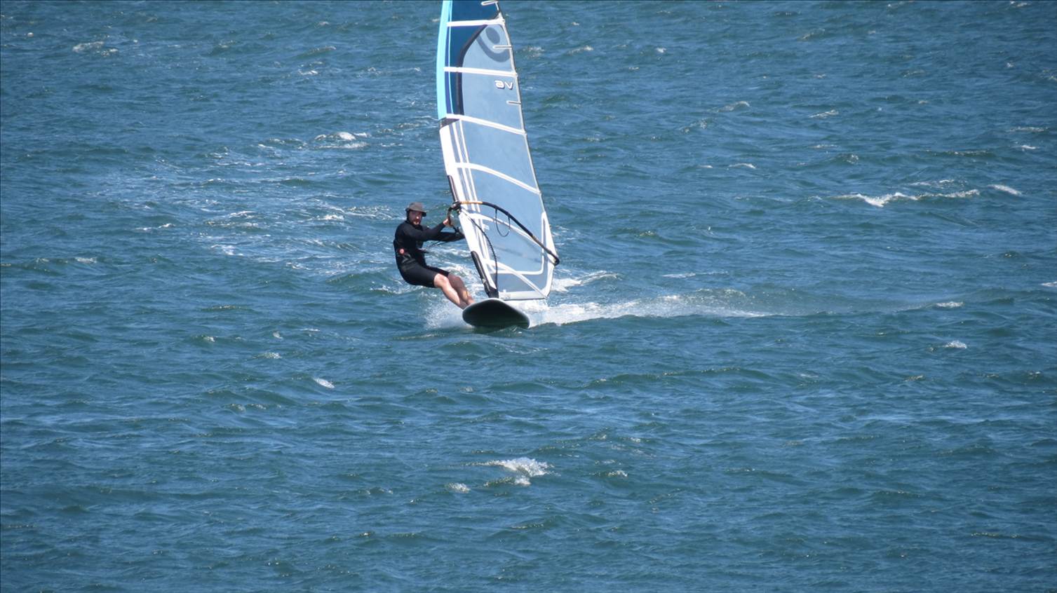 Windsurfing at Kyeemagh 19 November 2012