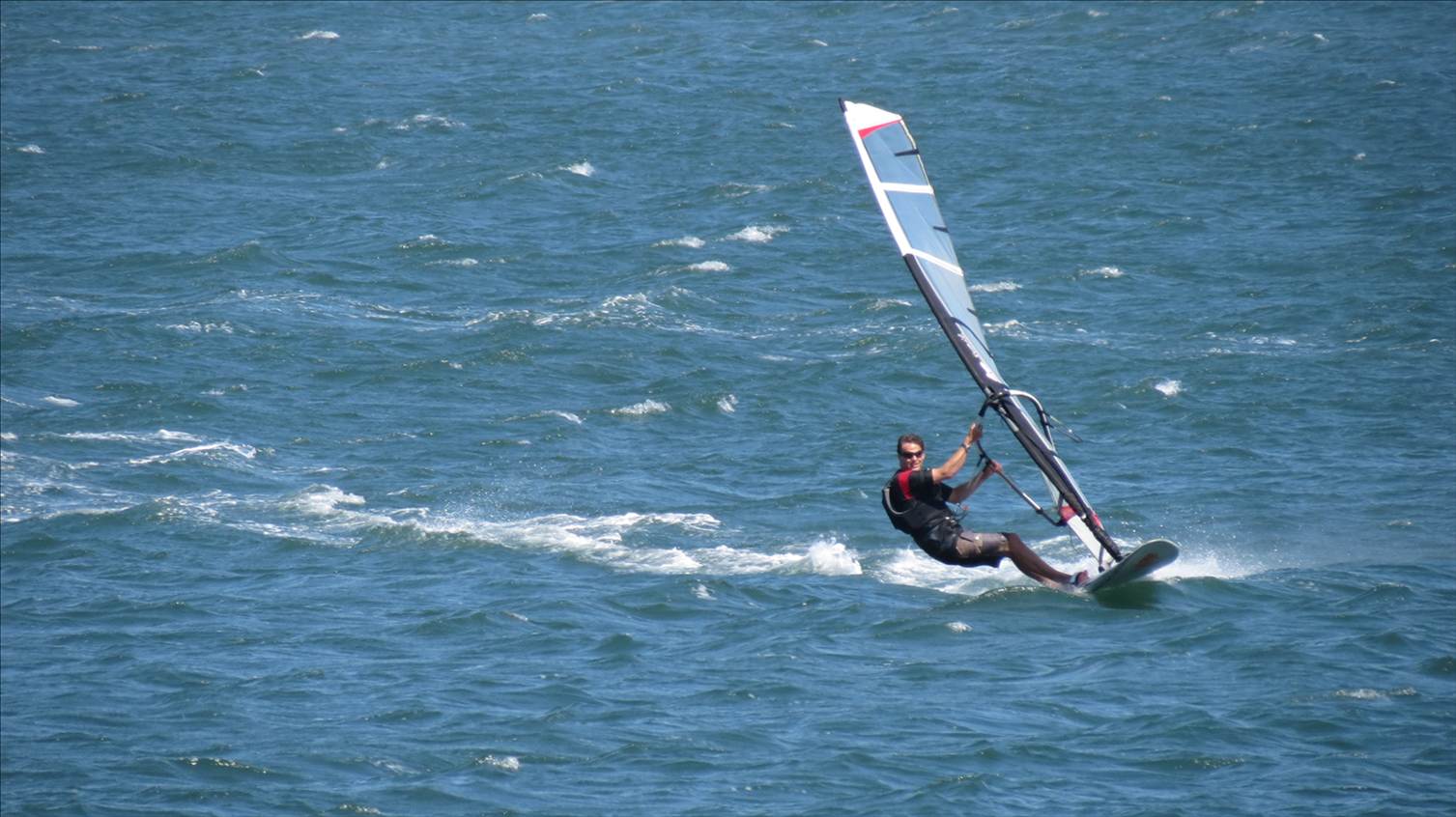 Windsurfing at Kyeemagh 19 November 2012