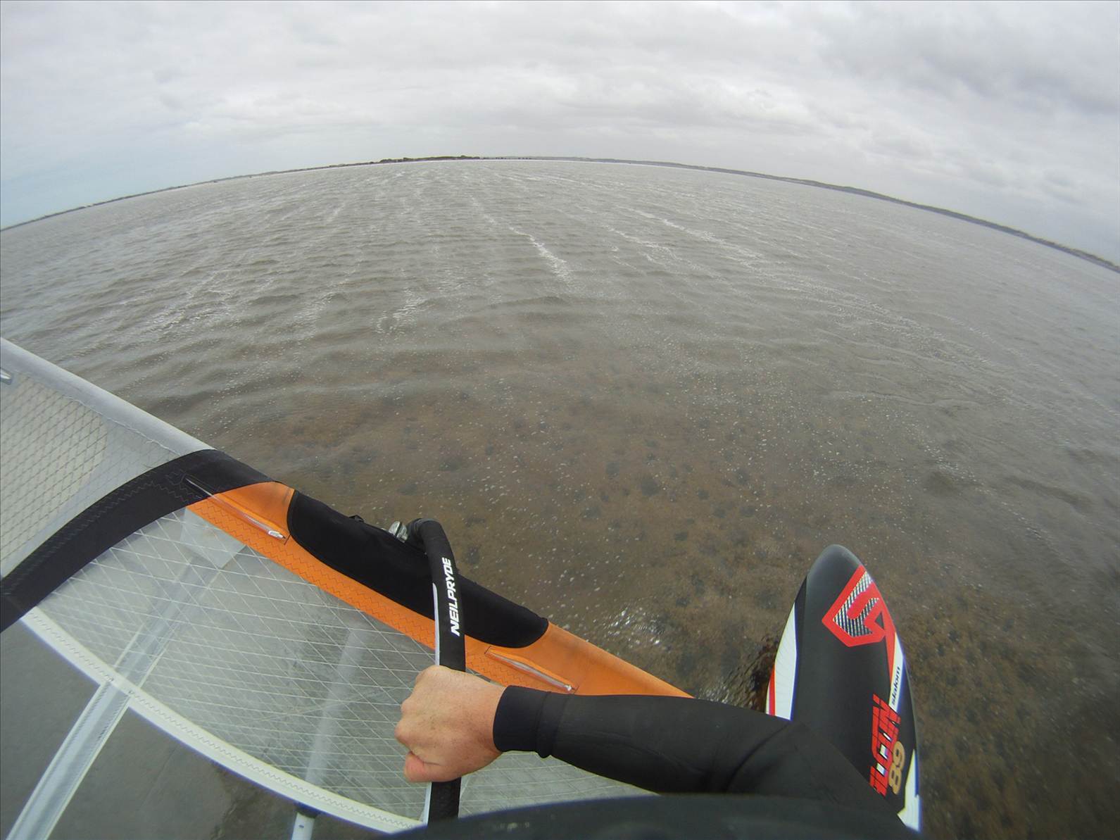 Flat Water Gybe