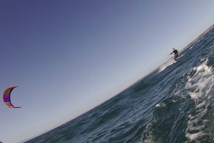 Kitesurfing from Rosebud to Aspendale