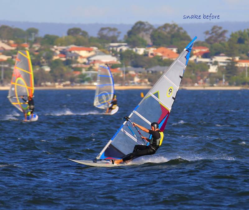 Wed slalom racing