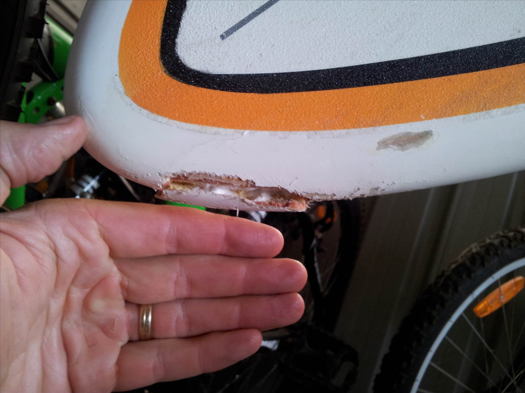 Board damage