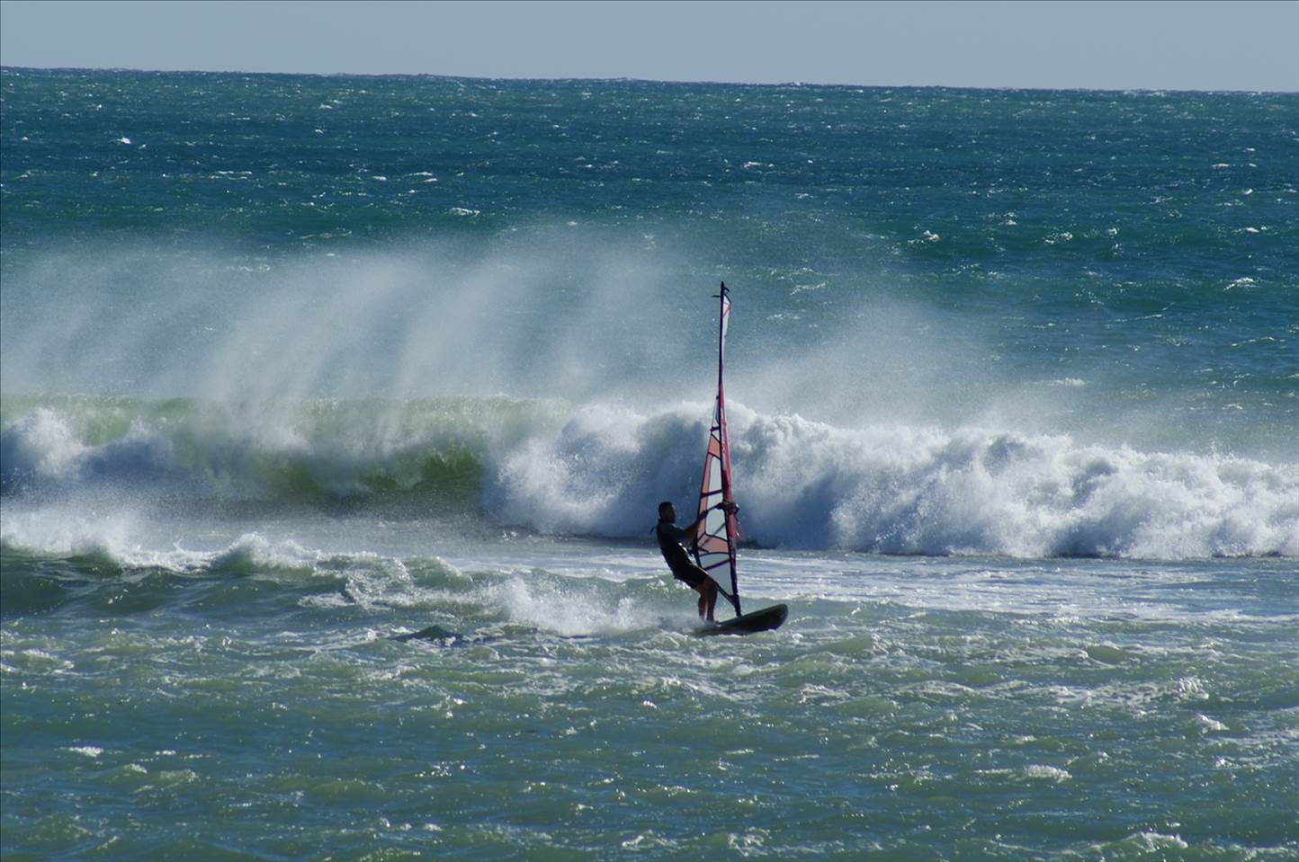 Rocket rides offshore  Gero firing