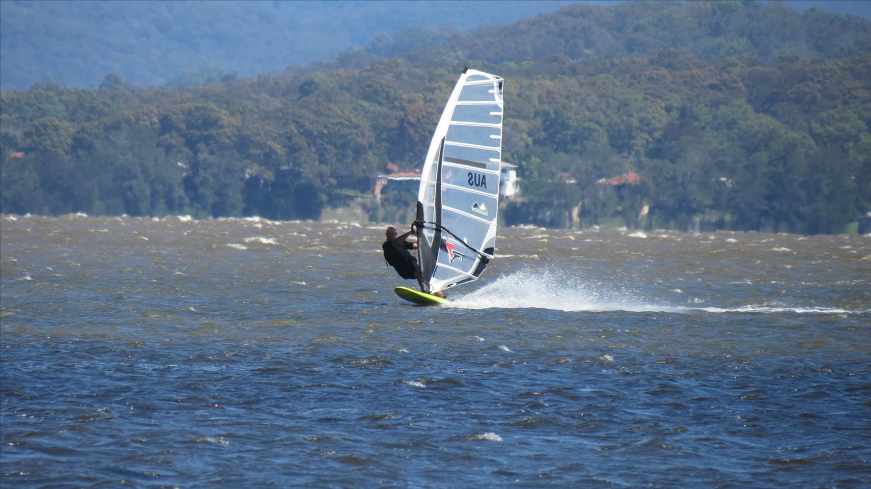 Canton Beach windsurfing 18 March 2013