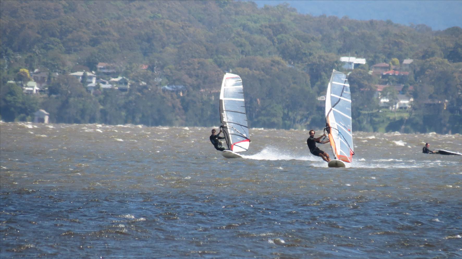 Canton Beach windsurfing 18 March 2013