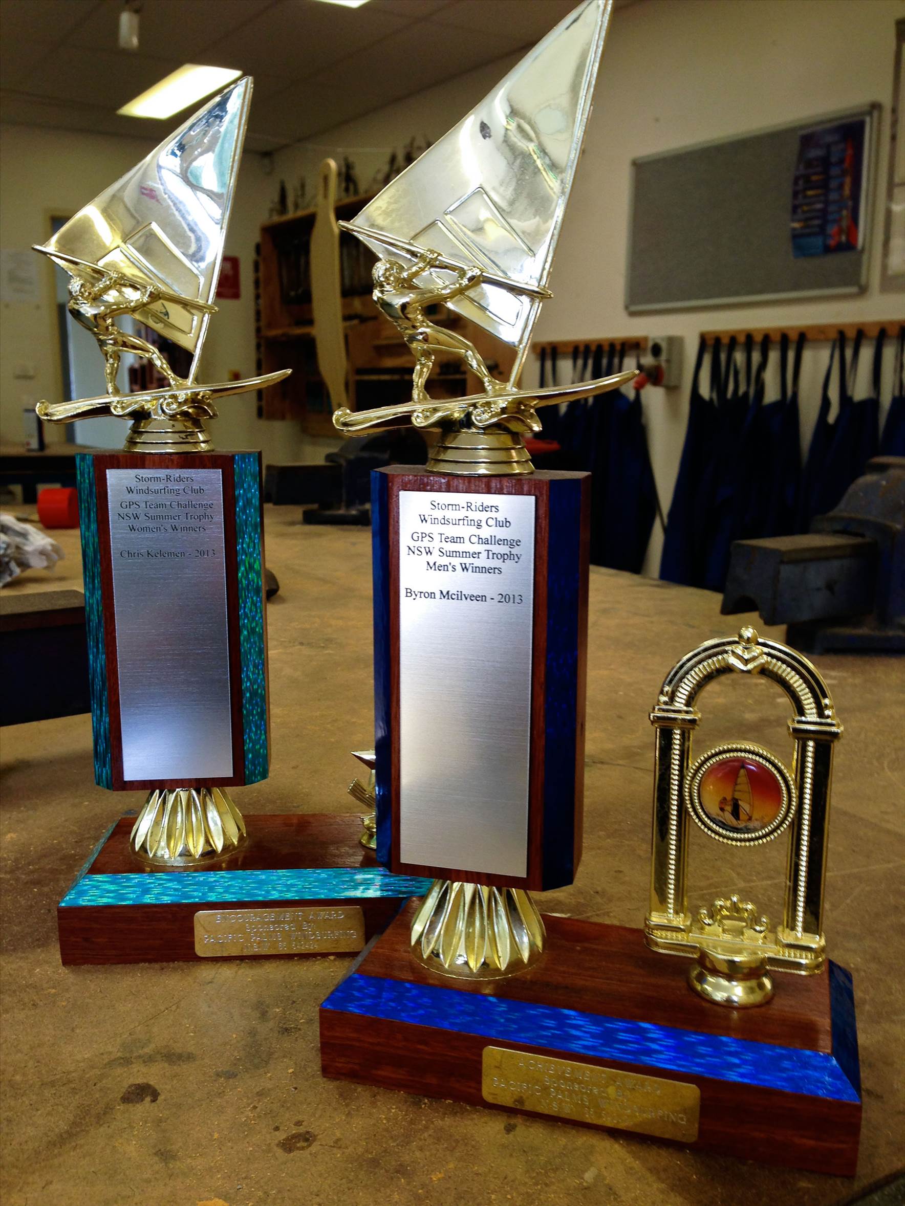 Storm-Riders NSW GPS Team Challenge Trophies