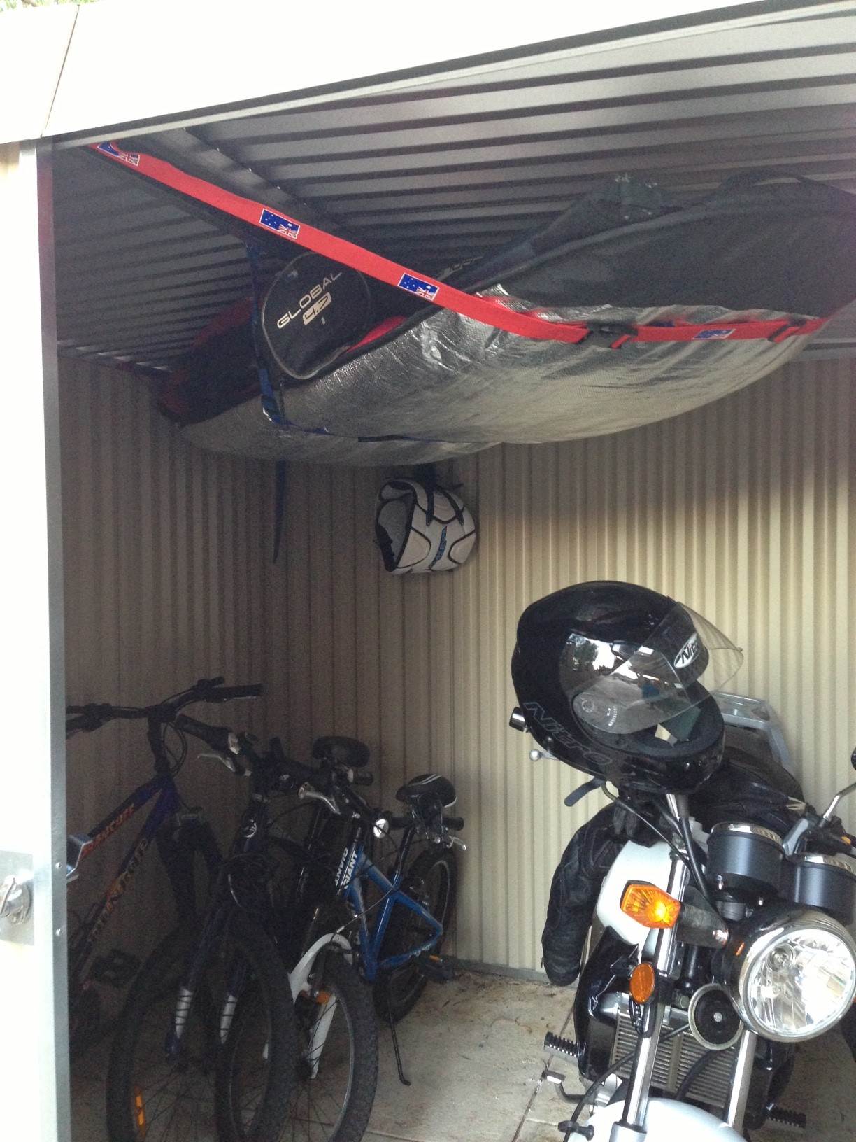 Small shed storage