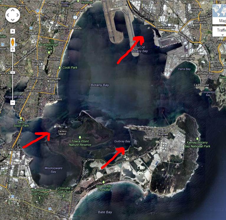 SW in Botany Bay