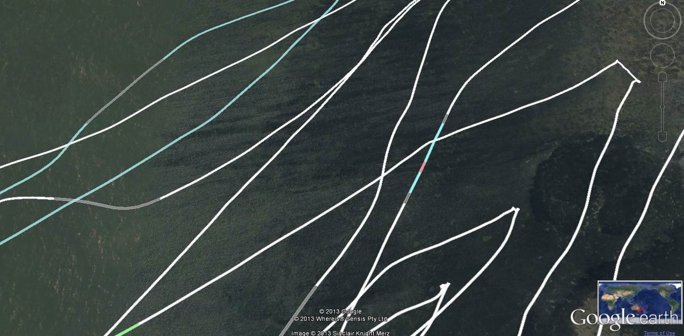closeup of Budgewoi sail