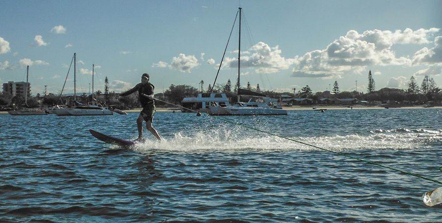 Wind-Skurfing