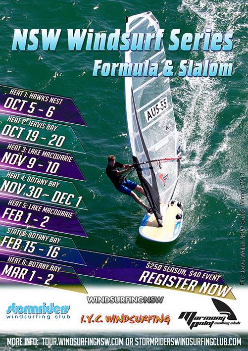 NSW Windsurfing Series Poster