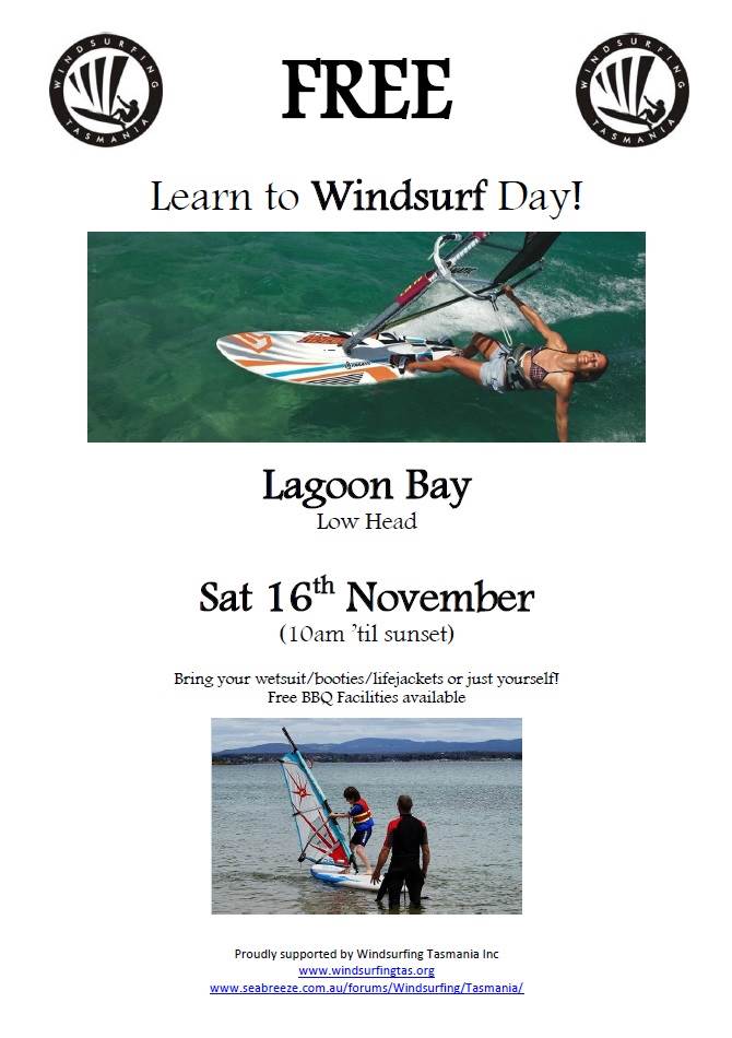 Northern Learn to Windsurf Day Nov 2013