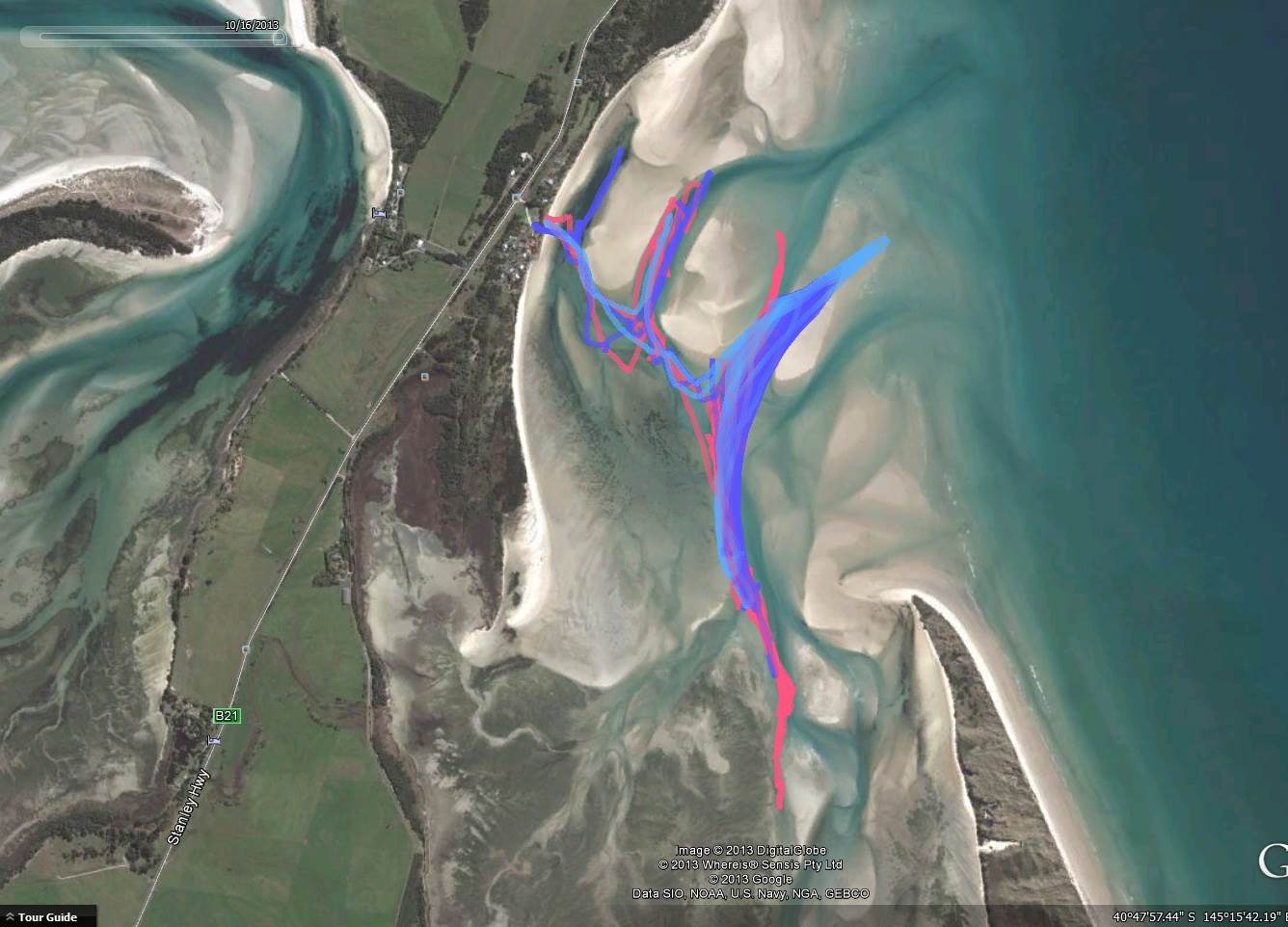 East Inlet overlays